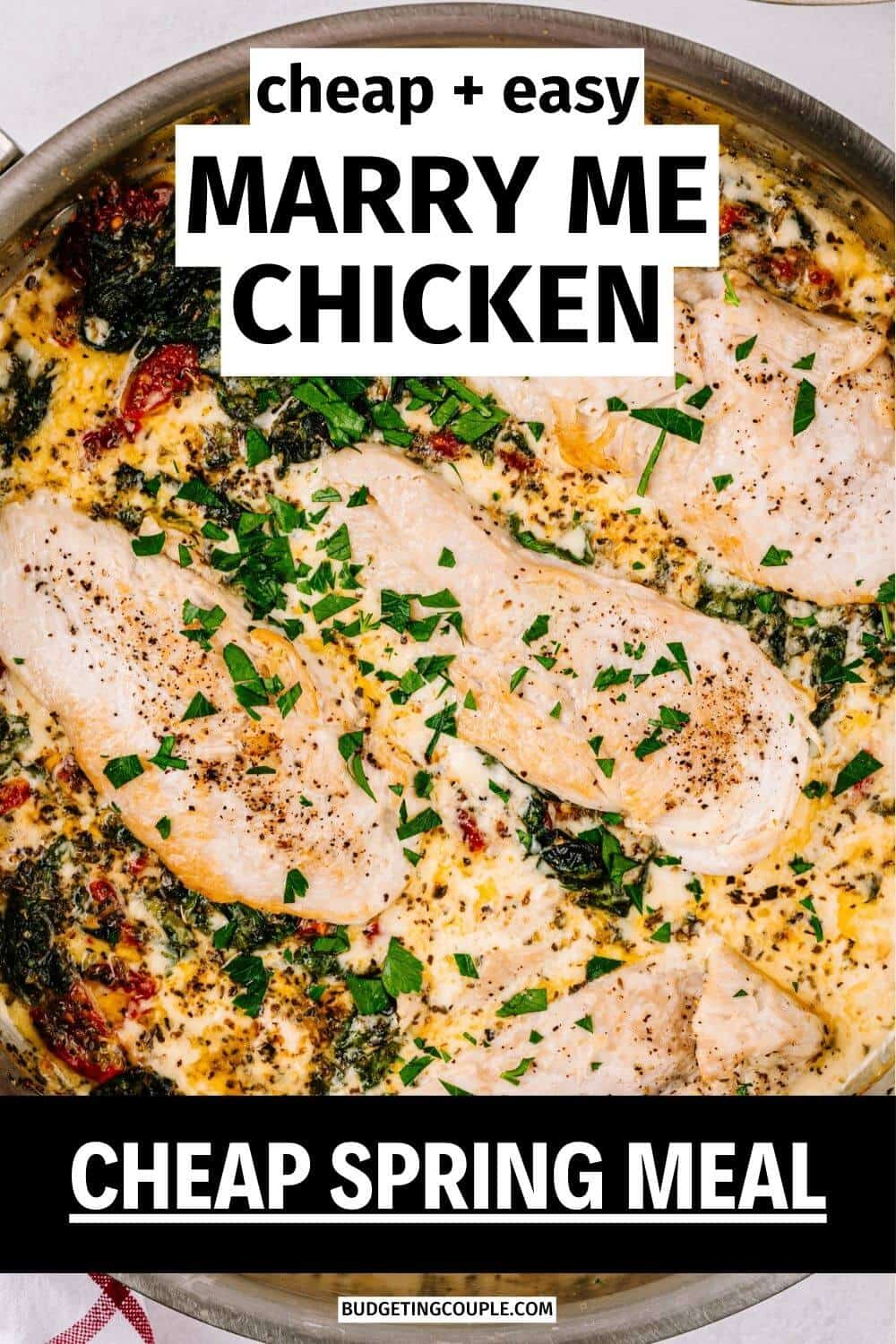 20 Cheap Spring Meals - Budgeting Couple