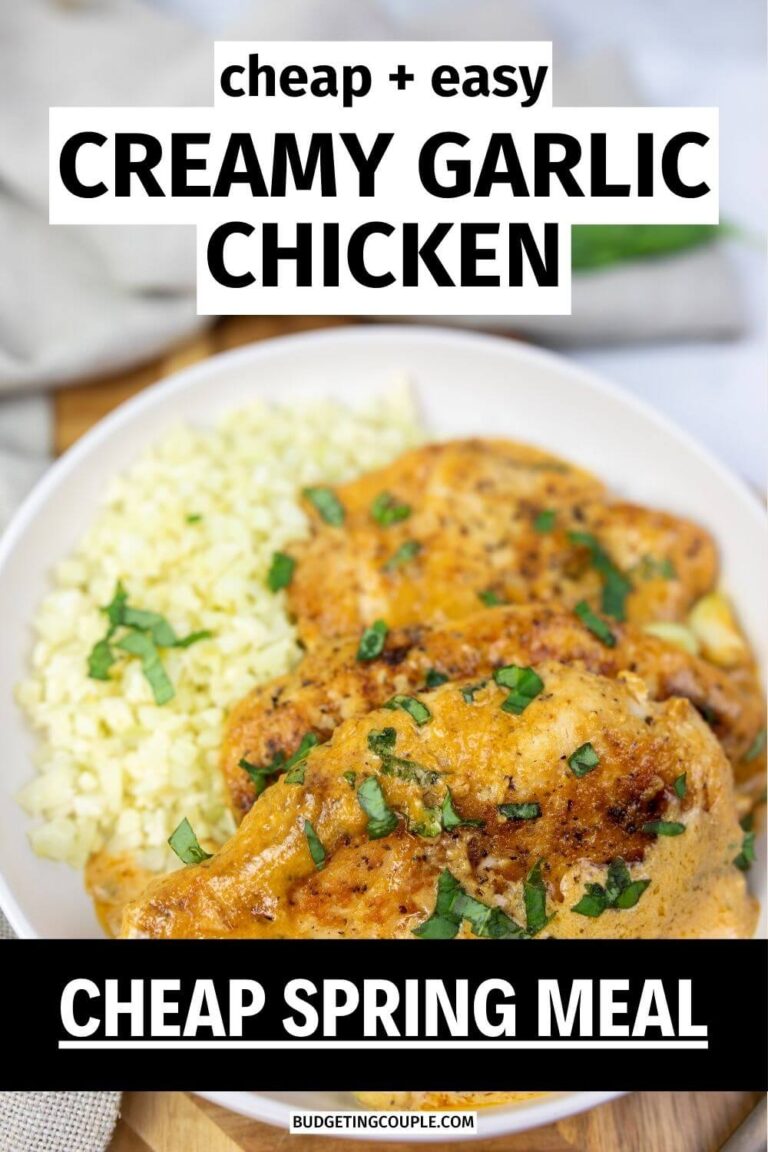 20 Cheap Spring Meals - Budgeting Couple