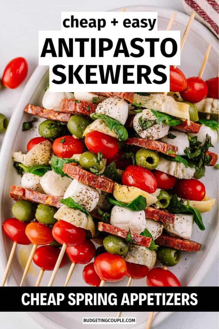 Cheap Spring Appetizers: easy healthy dinner recipes for family budget inexpensive meals ideas potluck kids make ahead appetizers kids