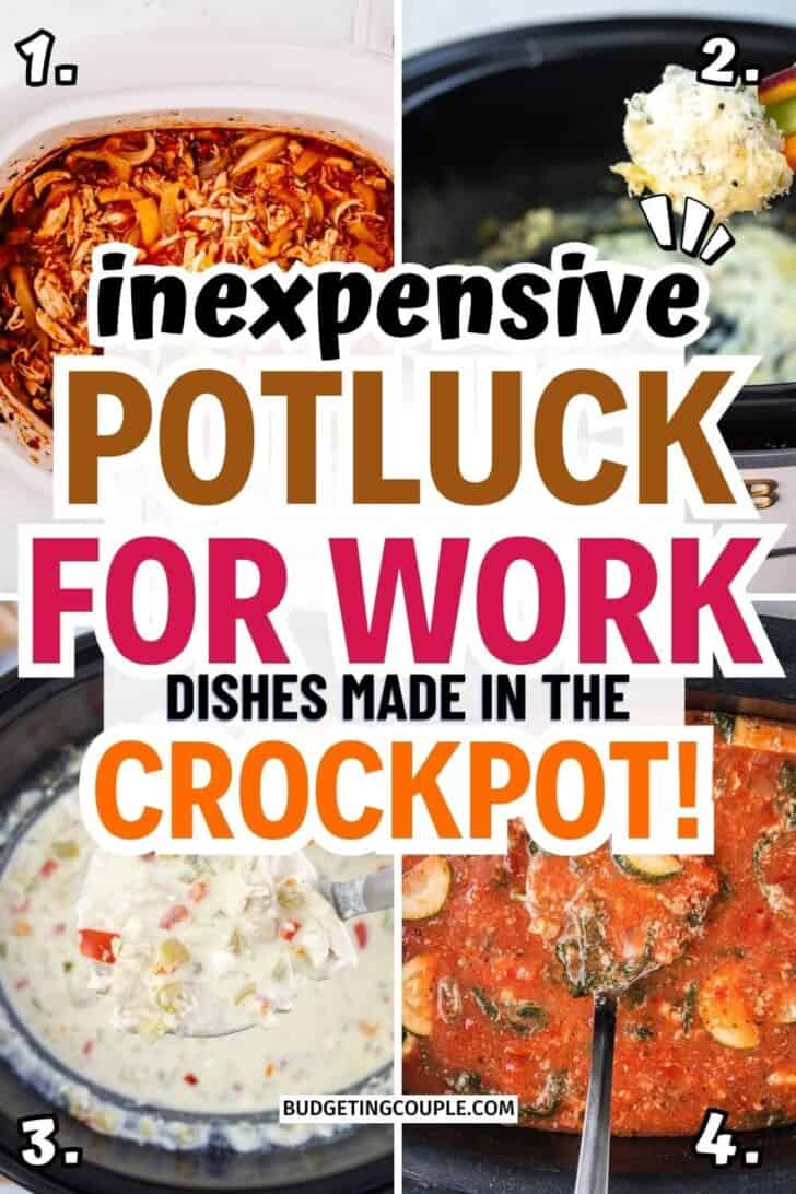 Cheap Office Potluck Ideas: High Protein Low carb meal on a budget easy dinner low ingredients light potluck dishes