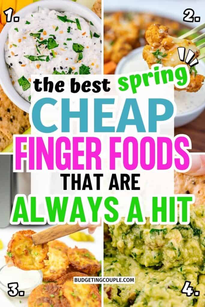 20 Cheap Spring Appetizers - Budgeting Couple