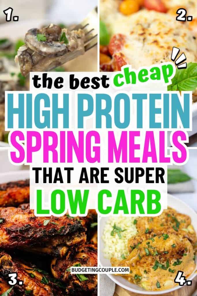 20 Cheap Spring Meals - Budgeting Couple