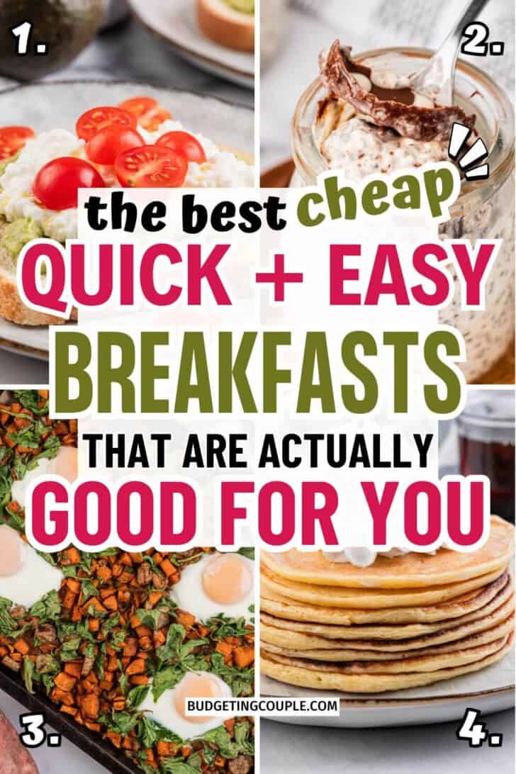 Cheap Healthy Breakfast Recipes: easy keto meal plan for beginners budget bytes easy healthy breakfast on the go clean eating low carb meal prep for two on a budget keto