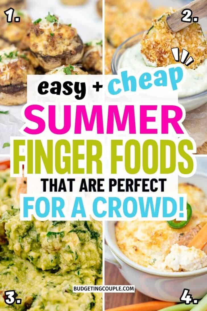 Cheap Summer Appetizers: bachelorette party food snacks easy recipes, birthday dinner party recipes, inexpensive recipes for two