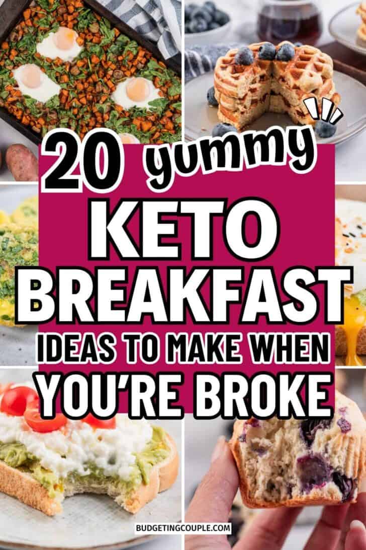 Healthy Keto Breakfast Ideas: keto breakfast ideas easy, cheap keto recipes, keto budget meal plan ideas
